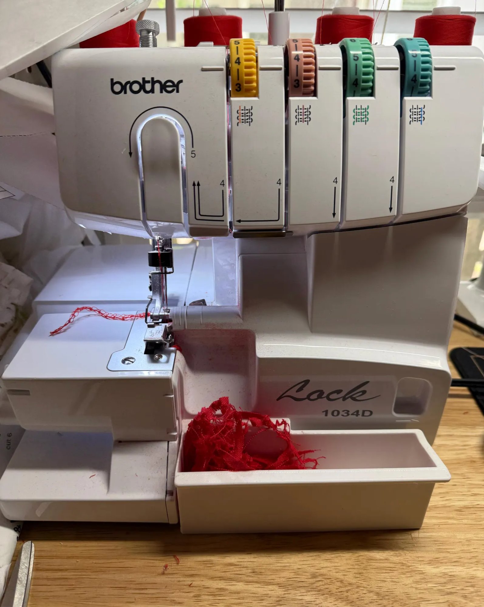 Thread Catcher for Brother 1034D Serger
