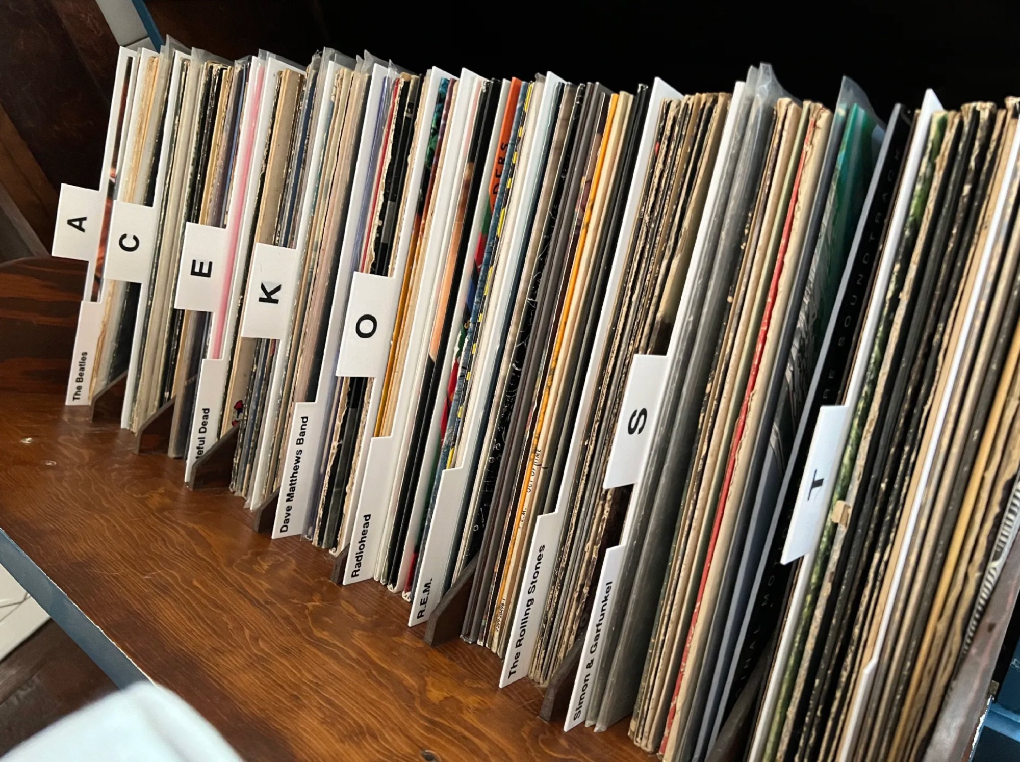 Vinyl LP Record Library Dividers